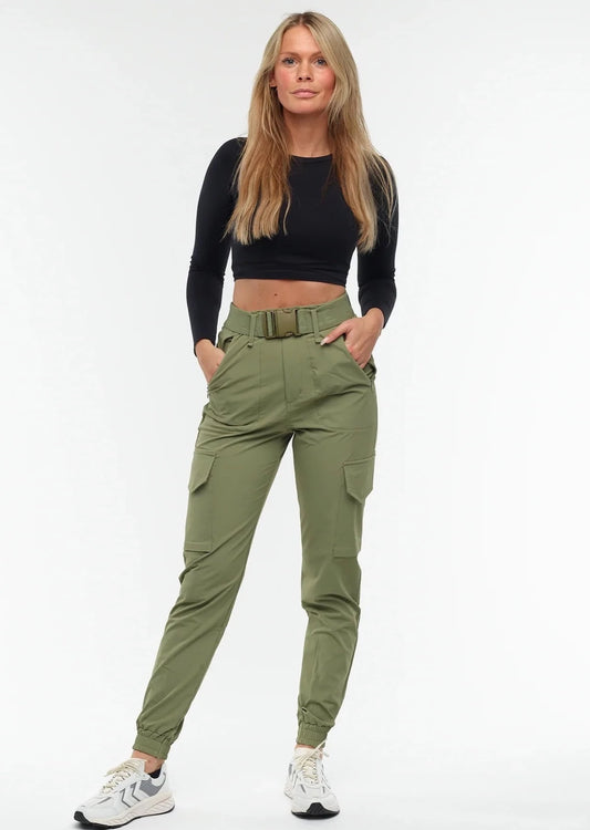 Embrace Cargo Pants - Green - for kvinde - EMBRACE - Bukser